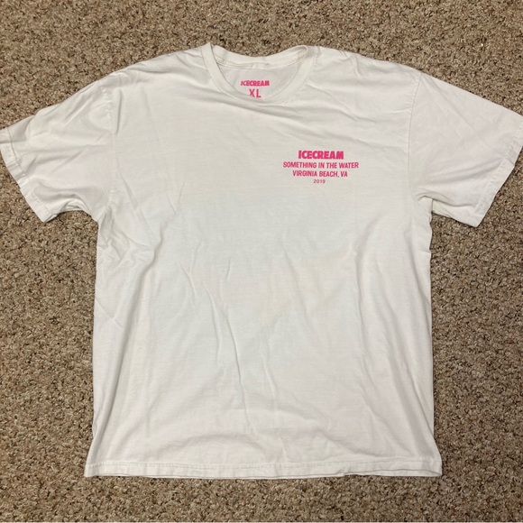 BBC Ice Cream Something In the Water Festival Virginia Beach Pharrell RARE sz XL - Picture 3 of 3